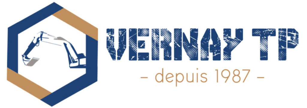 Logo de la société Vernay TP dans l'Isère